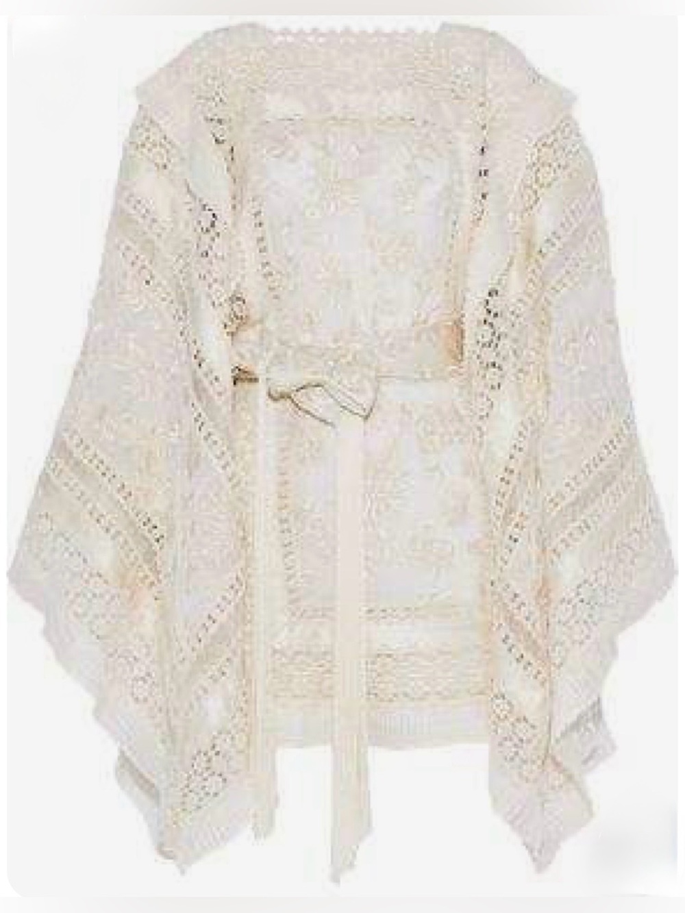 Zimmermann Maple Boudoir Silk Lace Mini Dress